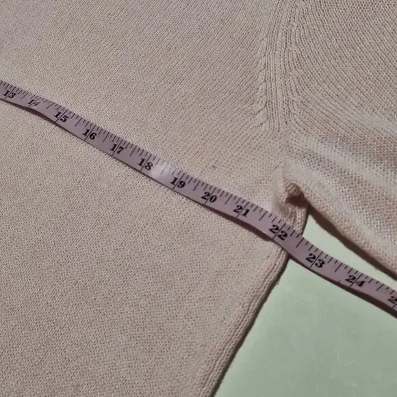 Talbots Sweater Women's XL Pink Lightweight Spring Summer Classic Preppy Retro - Picture 5 of 7